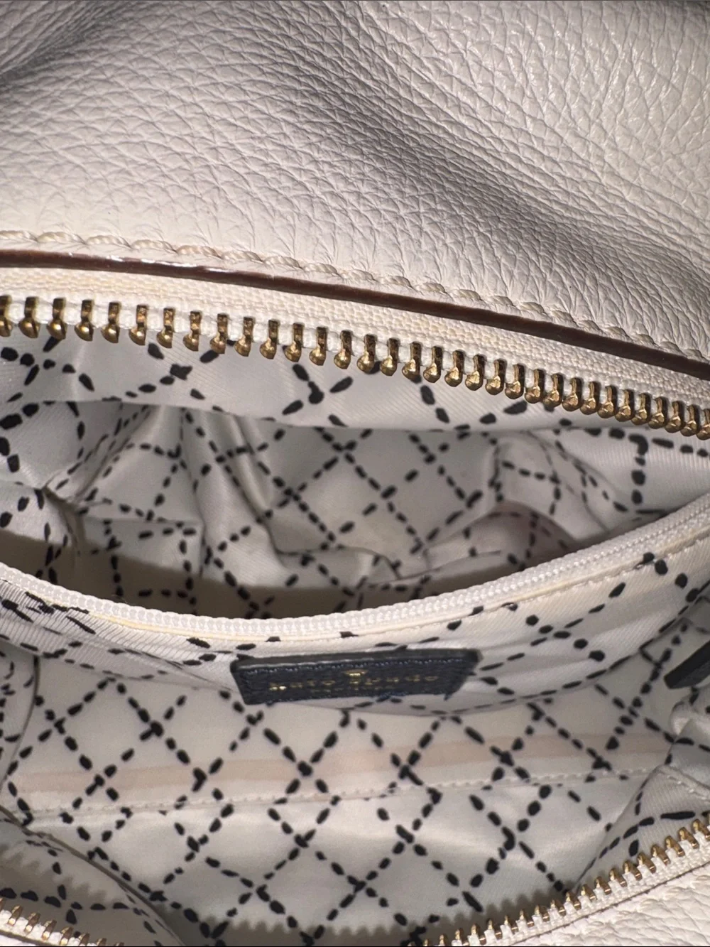 Kate Spade Grant Park Hadlen Leather Satchel Crossbody ** Free Dusty!